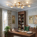 Elowen Brass Branch Ceiling Light