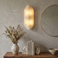 Estella Art Deco Alabaster Wall Sconce