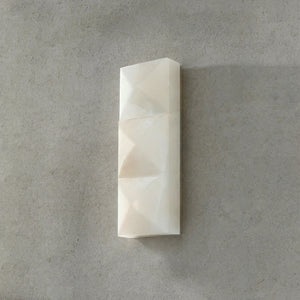 Faceted Alabaster Wall Sconce - Studio Concrete Wall Unlit Stone Texture | HoaiLamp