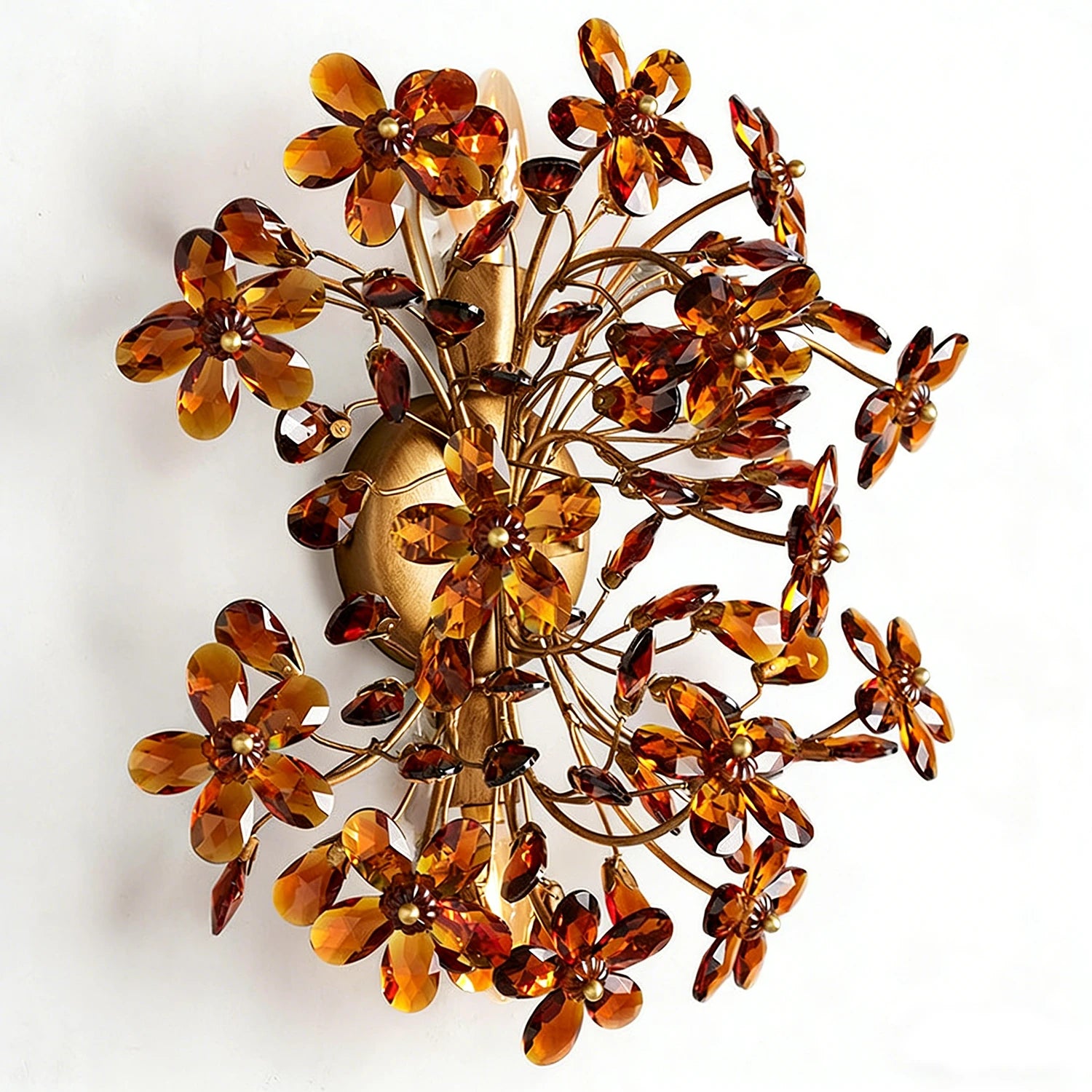 Fiore Wall Lamp - Vibrant Gilded Petal Display | HoaiLamp