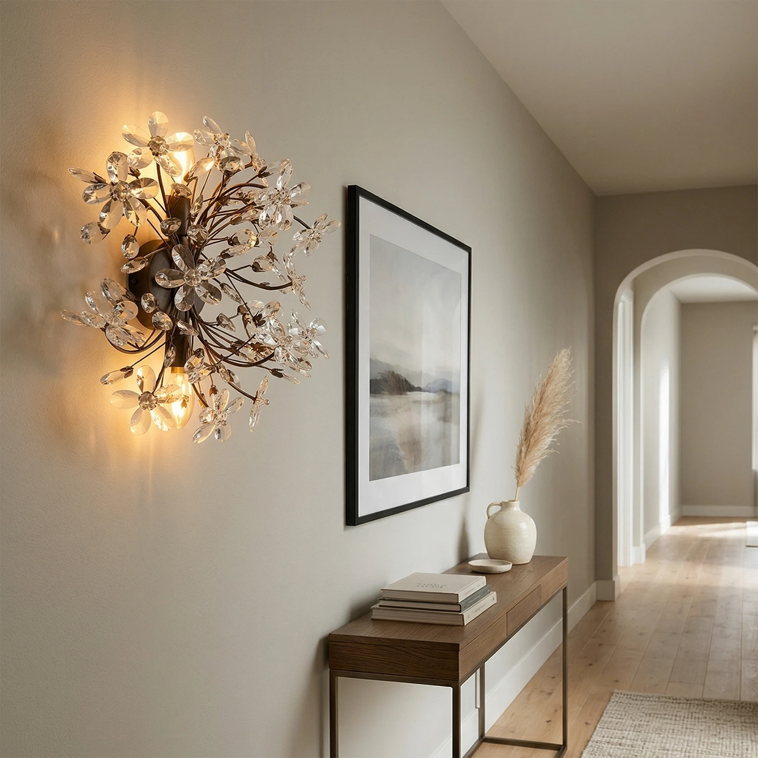 Fiore Wall Lamp - Sophisticated Gallery Corridor | HoaiLamp