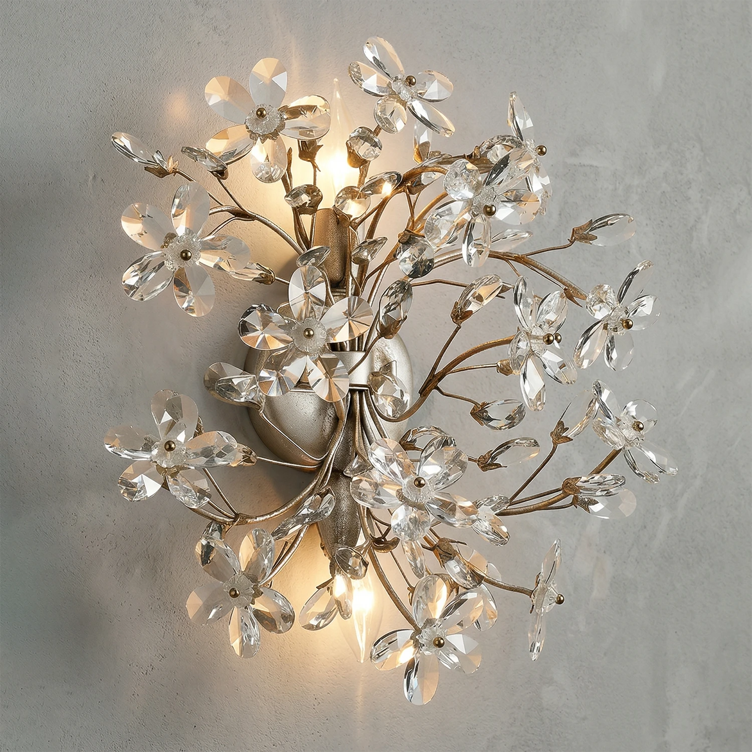 Fiore Wall Lamp - Luminous Botanical Texture | HoaiLamp