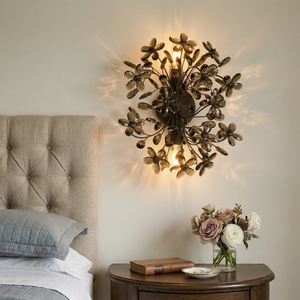 Fiore Wall Lamp - Romantic Bedside Sanctuary | HoaiLamp