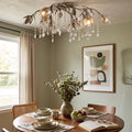 Fiorella Crystal Branch Flush Mount Ceiling Light
