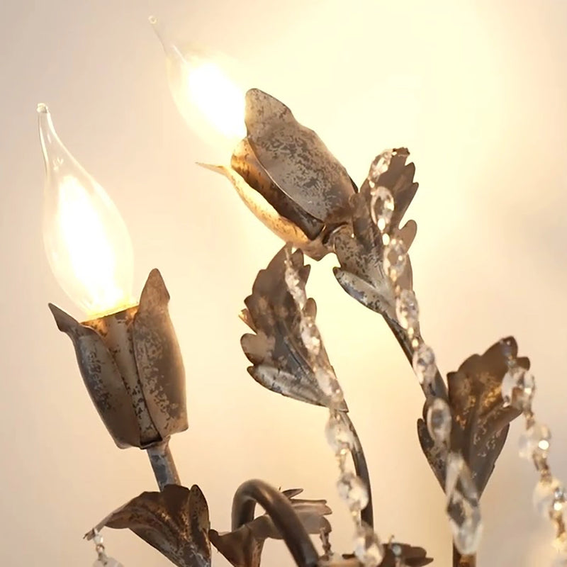 Distressed Tulip Floral Frame