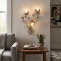 Fleuriane Tulip Crystal Wall Sconce