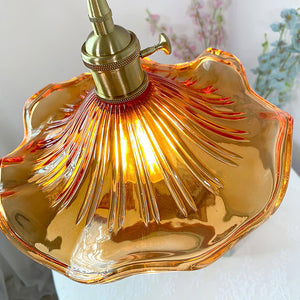 Floral Glass Pendant Light - view 29 | Hoailamp