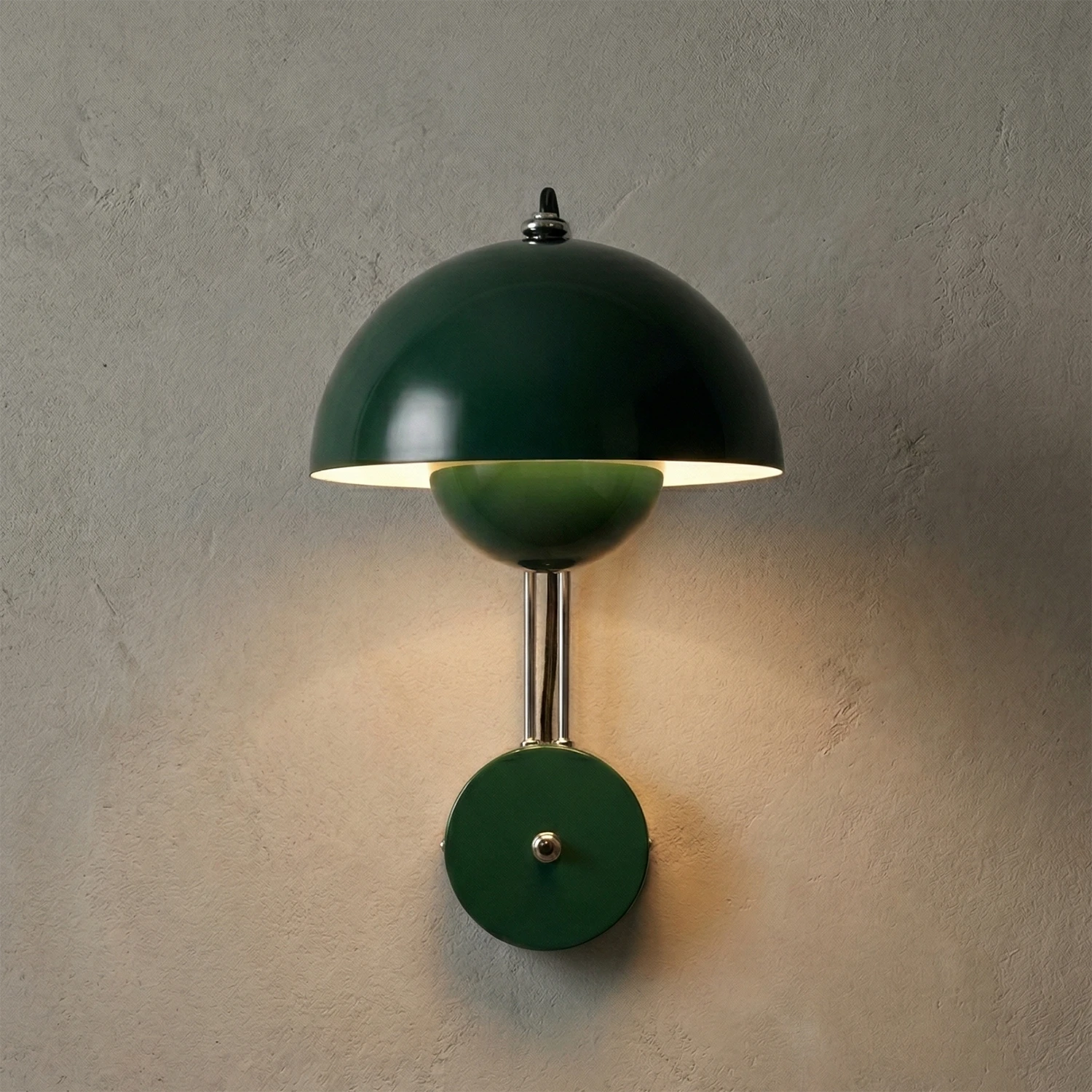 Flower Bud Wall Lamp - Classic Green Mid-Century Aesthetic | HoaiLamp