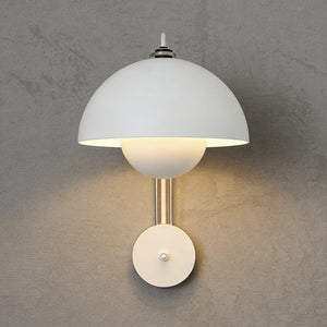 Flower Bud Wall Lamp - Minimalist White Soft Diffusion Light | HoaiLamp