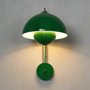 Flower Bud Wall Lamp - Grass Green Fresh Nature-Inspired Light | HoaiLamp