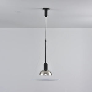 Frisbee Pendant Light - Minimalist Vertical Perspective | HoaiLamp