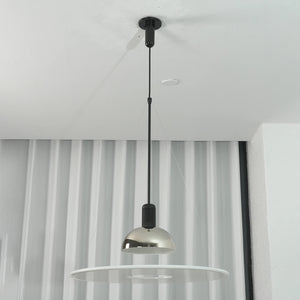 Frisbee Pendant Light - Modernist Window Silhouette | HoaiLamp