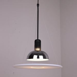 Frisbee Pendant Light - Chrome Silver Mirror Finish | HoaiLamp
