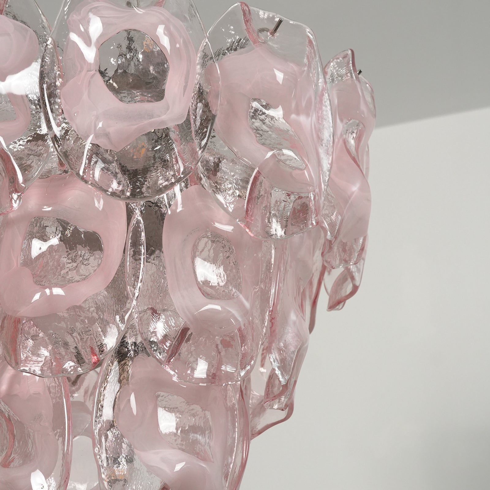 Frostelle Bloom Chandelier - Petal-like Layering Detail | HoaiLamp