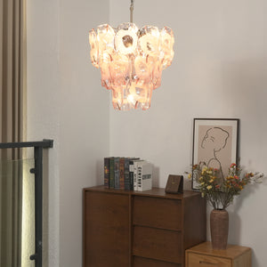 Frostelle Bloom Chandelier - Mid-Century Salon Accent | HoaiLamp