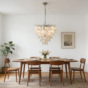 Frostelle Murano Chandelier - Scandi Dining Harmony | HoaiLamp