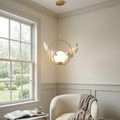 Gingko Pendant Lamp - Serene Reading Retreat | HoaiLamp