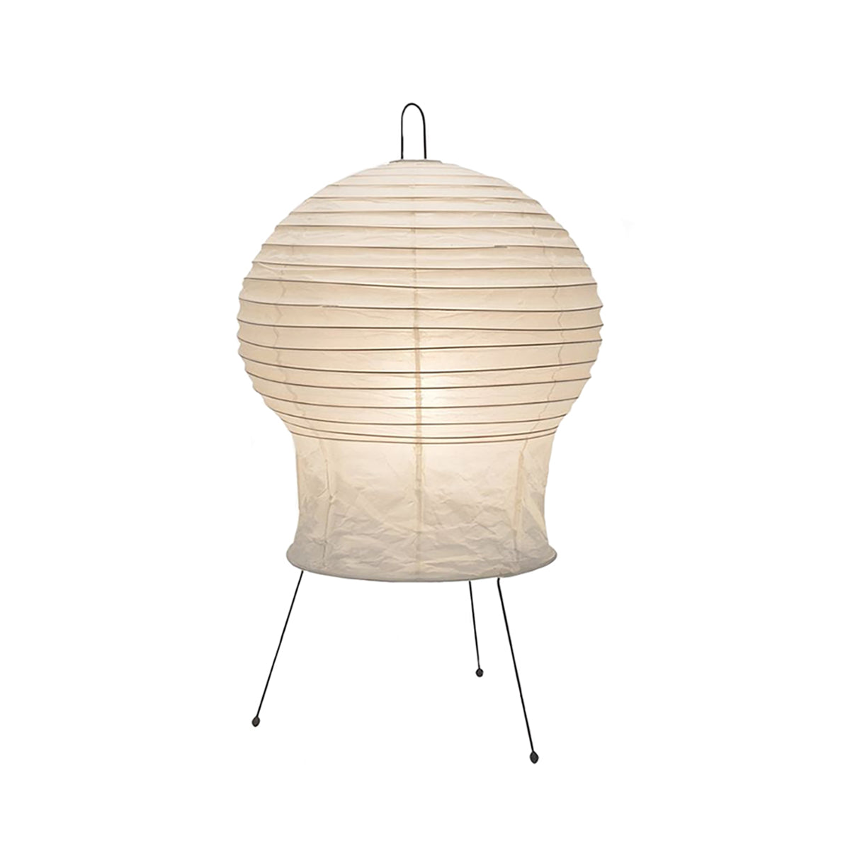 Gourd Shaped 2N Paper Table Lamp