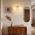 Hand-Blown Disc Glass Wall Lamp