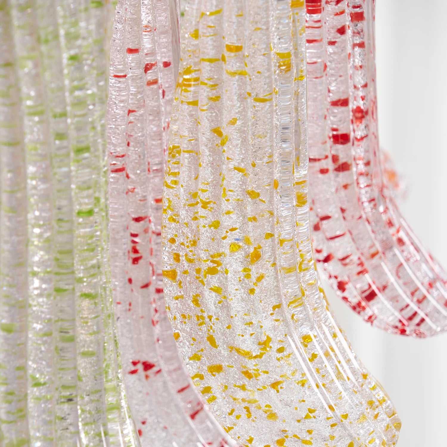 Murano Wave Point Chandelier - Macro Texture & Hue | HoaiLamp