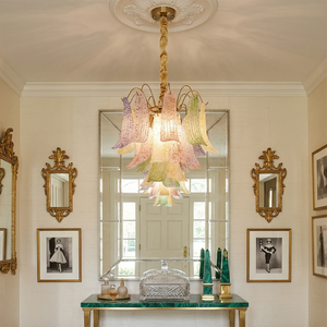 Murano Wave Point Chandelier - Sophisticated Entryway Welcome | HoaiLamp