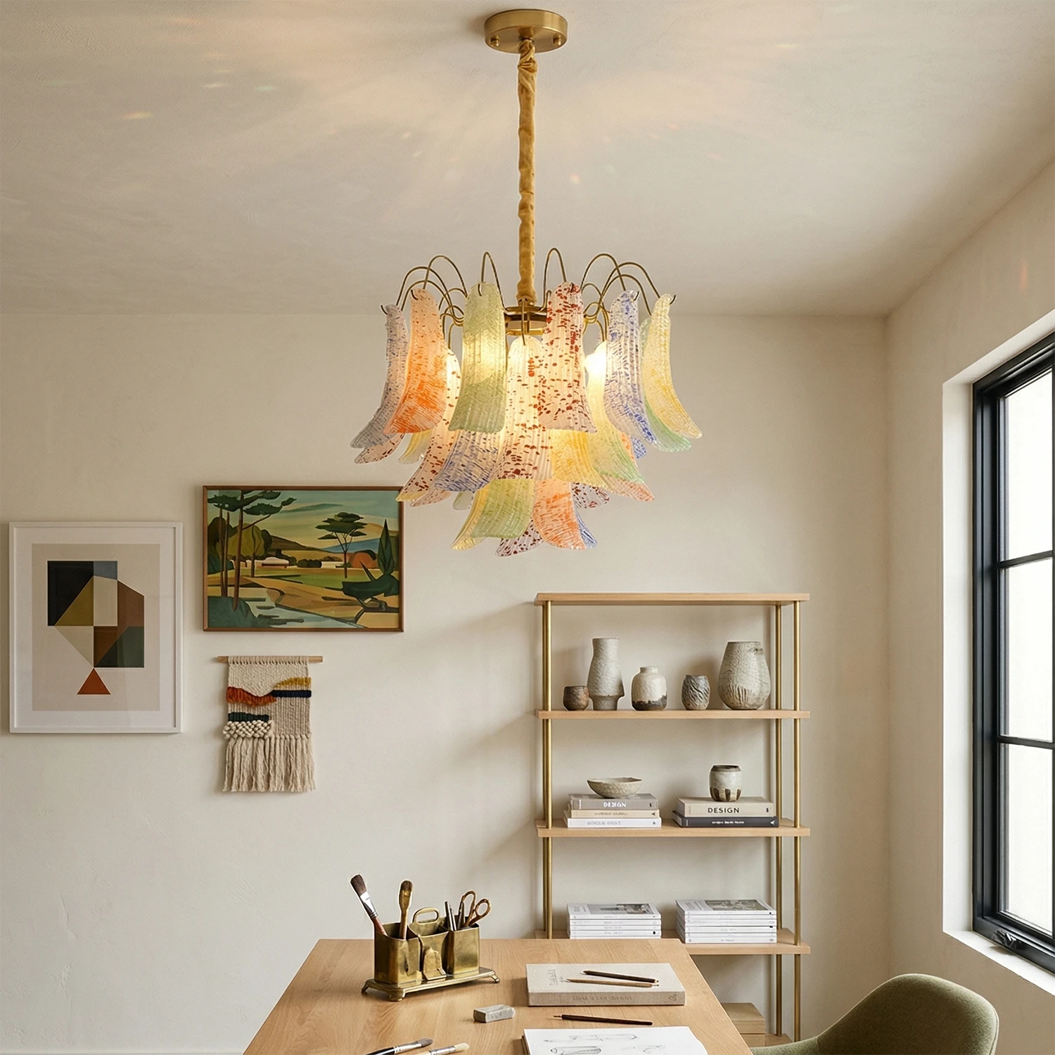 Murano Wave Point Chandelier - Artistic Creative Studio | HoaiLamp