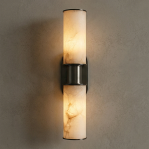 Harlyn Alabaster Sconce - Warm Earth Tone Radiance | HoaiLamp