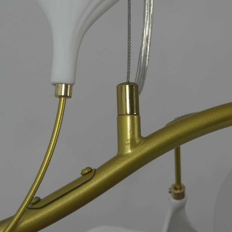 Brass & Iron Organic Silhouette