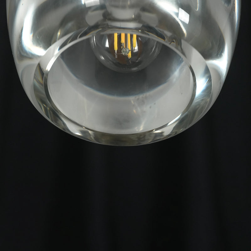 Clear Teardrop Glass Shade