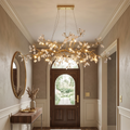 Luxury Glass Bloom Branch Chandelier
