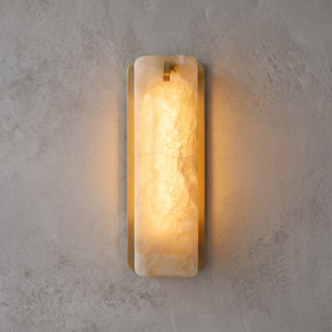 Marlowe Alabaster Panel Wall Lamp - view 12 | Hoailamp