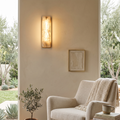 Marlowe Alabaster Panel Wall Lamp | Hoailamp