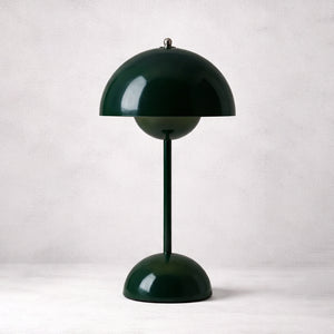 Portable vp9 Desk Lamp - High-Gloss Botanical Dark Green Classic Design | HoaiLamp