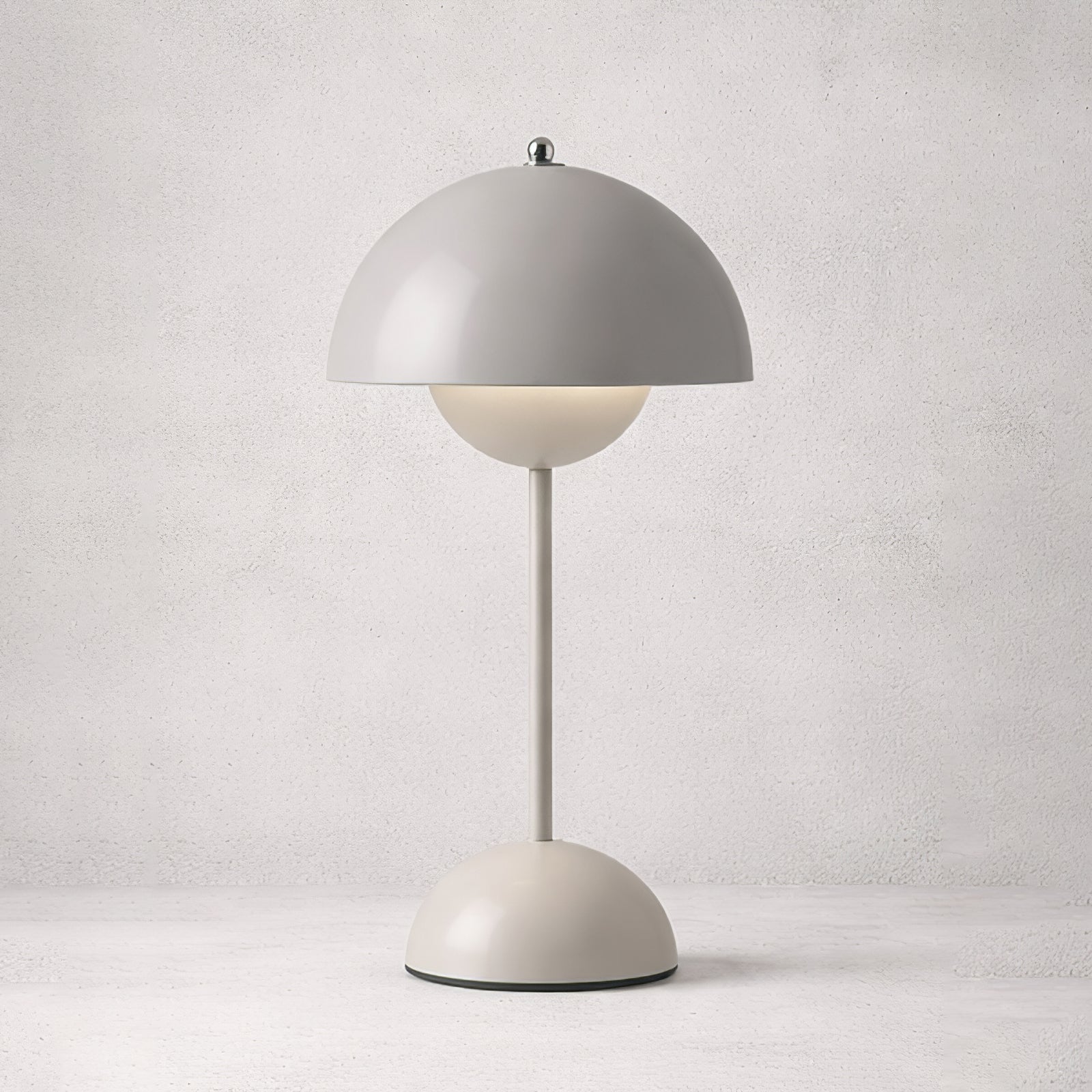 Portable vp9 Desk Lamp - Contemporary Slate Grey Soft Bottom Light Glow | HoaiLamp