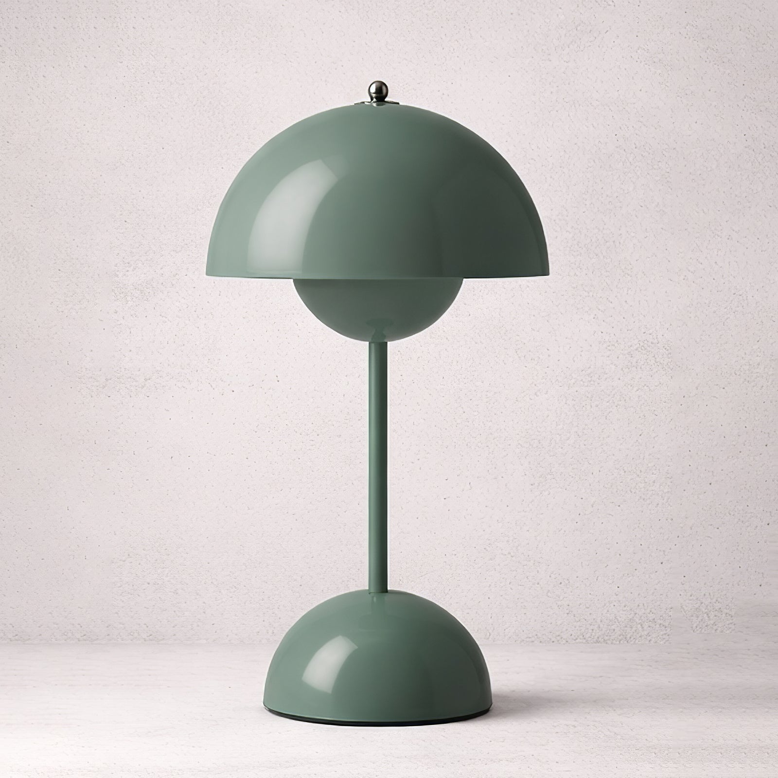 Portable vp9 Desk Lamp - Muted Sage Olive Green Earthy Tone Palette | HoaiLamp