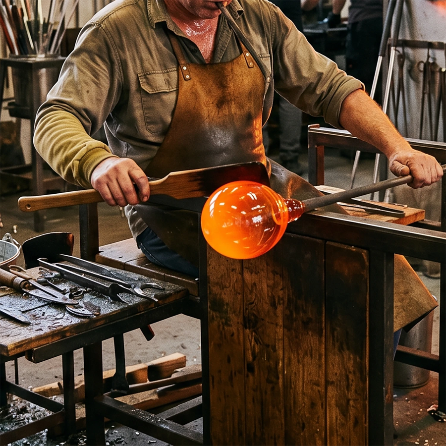 Hand-Blown Glass CraftingOur High-Quality Materials