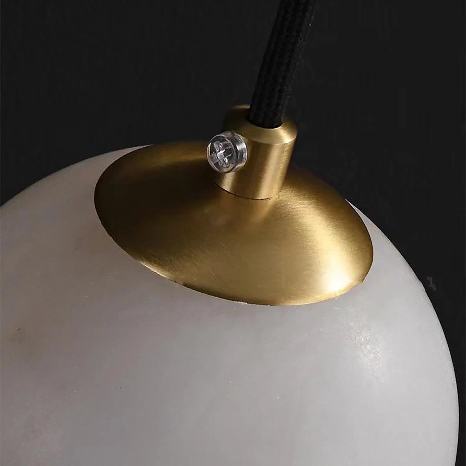 Modern Petra Sconce - Precision Brass Cap Detail | HoaiLamp
