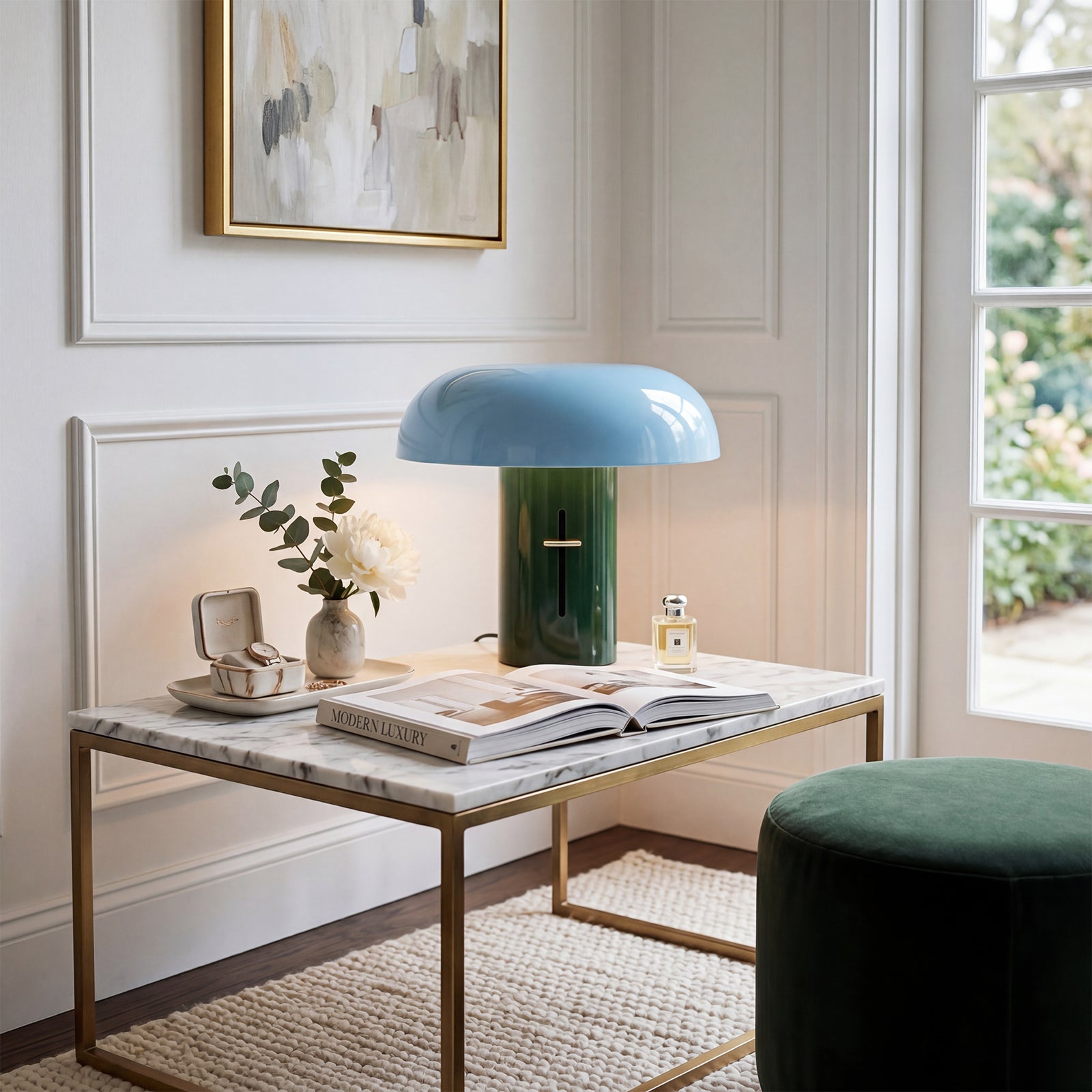 Montera Table Lamp - Intellectual Marble Workspace | HoaiLamp