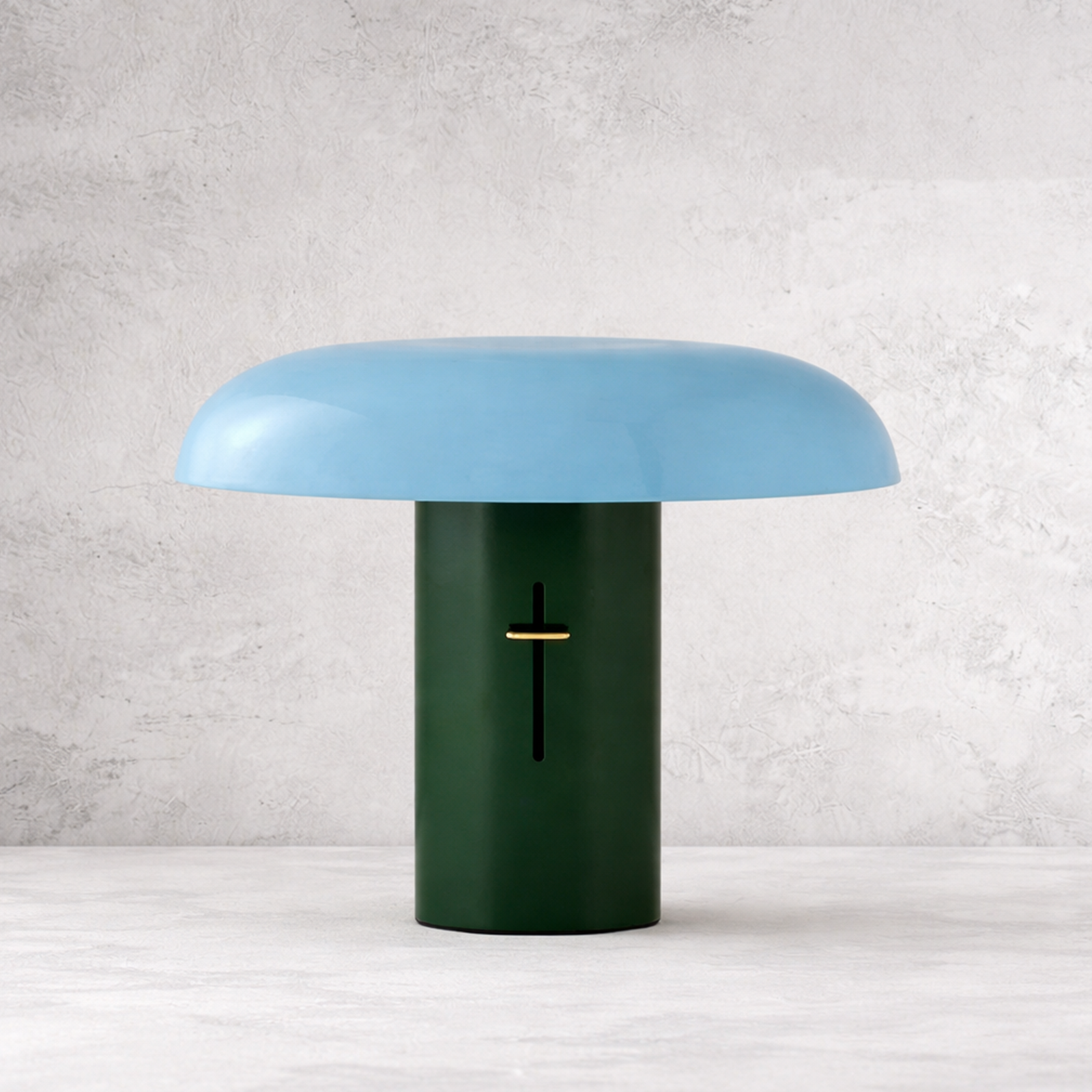 Montera Table Lamp - Sky Blue & Forest Studio View | HoaiLamp