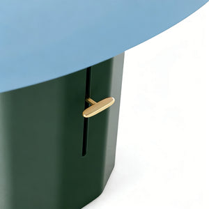 Montera Table Lamp - Sophisticated Metal Hardware (Green) | HoaiLamp