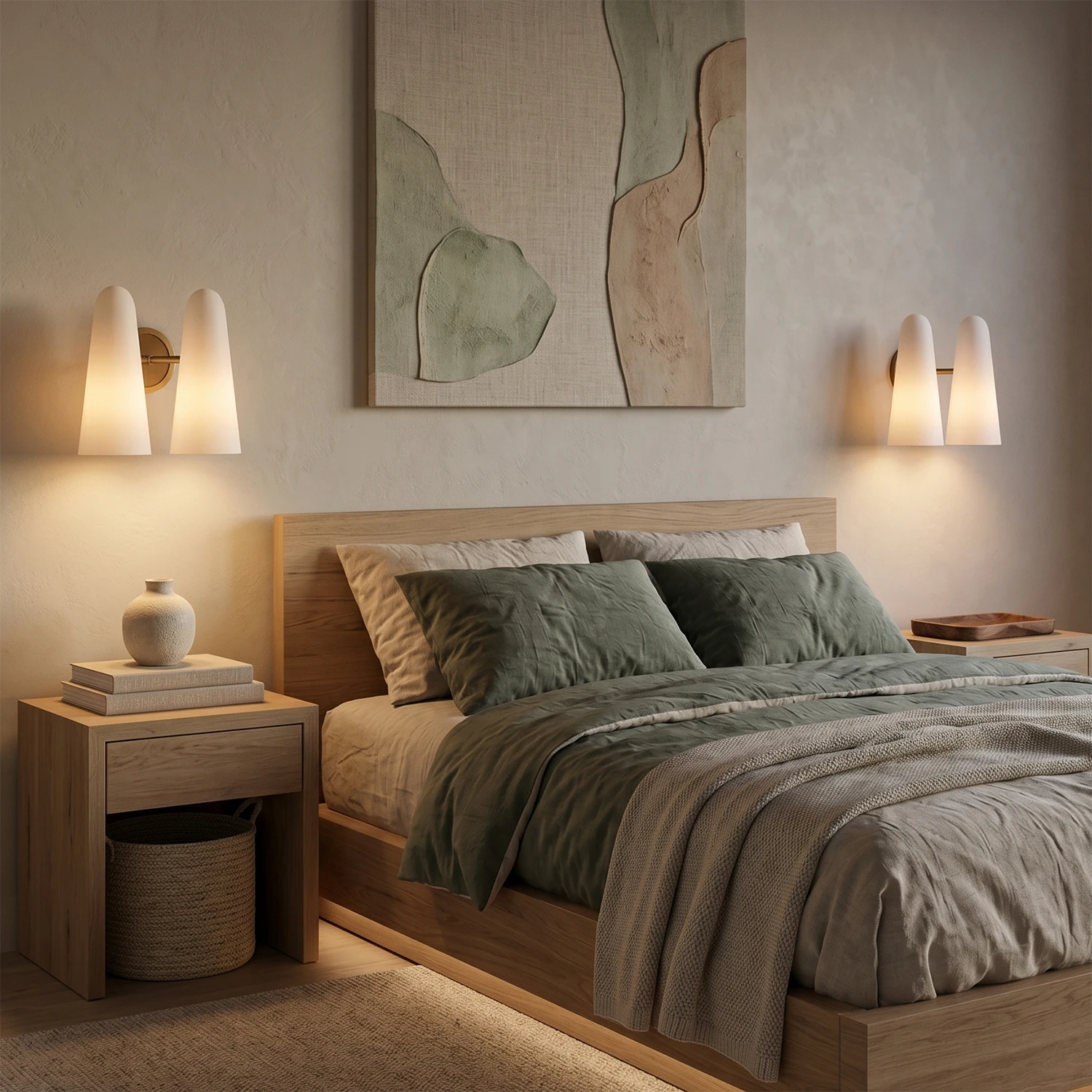 Montfaucon Wall Sconce - Bedroom Bedside Cozy Nightlight Ambiance | HoaiLamp