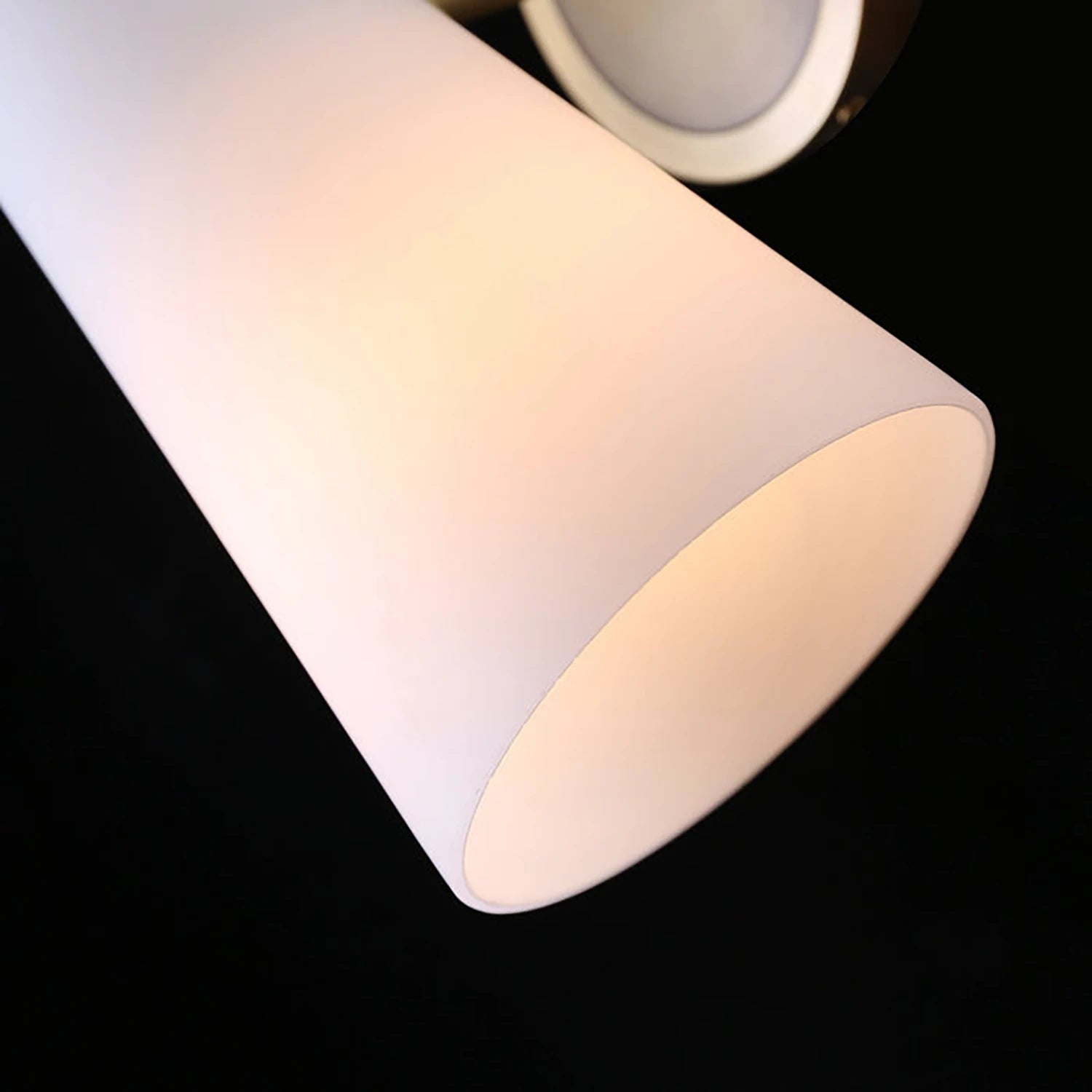 Montfaucon Wall Sconce - Frosted Glass Conical Shade Detail | HoaiLamp