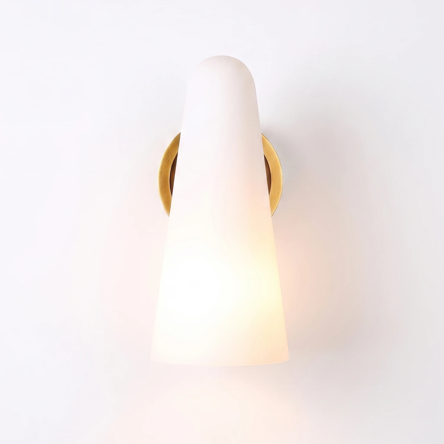 Montfaucon Wall Sconce - Single Conical Sconce Isolated on White | HoaiLamp