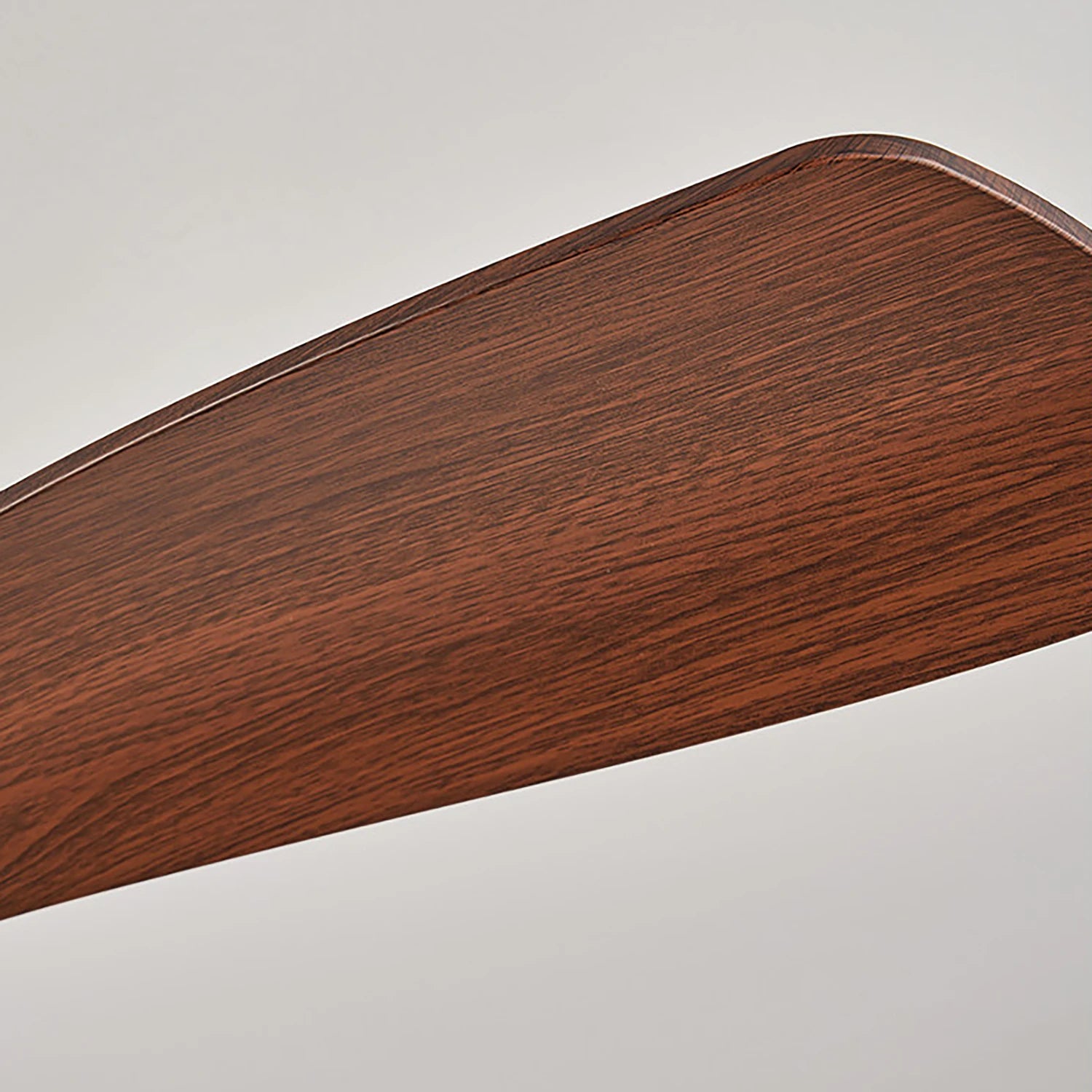 Nova Breeze Ceiling Fan Light - Premium Walnut Wood Grain Textured Fan Blade Detail | HoaiLamp