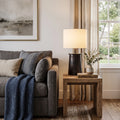 Odo Black Brass Table Lamp