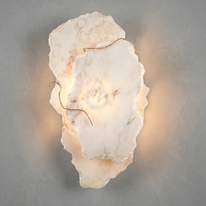 Origen Hadean Wall Lamp - Statement Stone Sconce Illuminated Glow | HoaiLamp