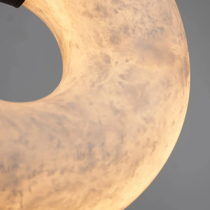 Oslo Alabaster Pendant - Macro Stone | HoaiLamp Texture