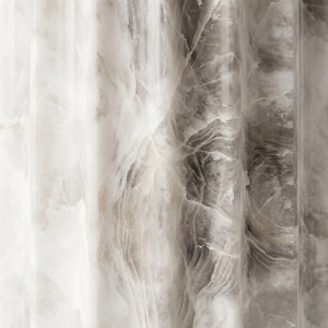 Padana Alabaster Table Lamp - Macro Texture Natural Alabaster Veining Stone Detail | HoaiLamp