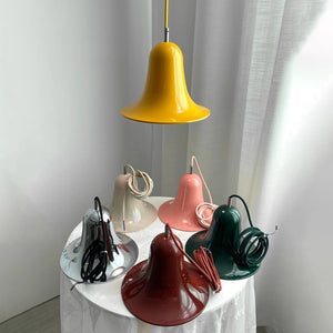 Panton Bell Pendant Lamp - Colorful Collection Showcase Bright Mustard Yellow | HoaiLamp