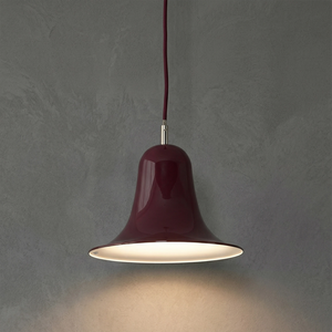 Panton Bell Pendant Lamp - Vintage Deep Plum Wine Red Sophisticated Tone | HoaiLamp